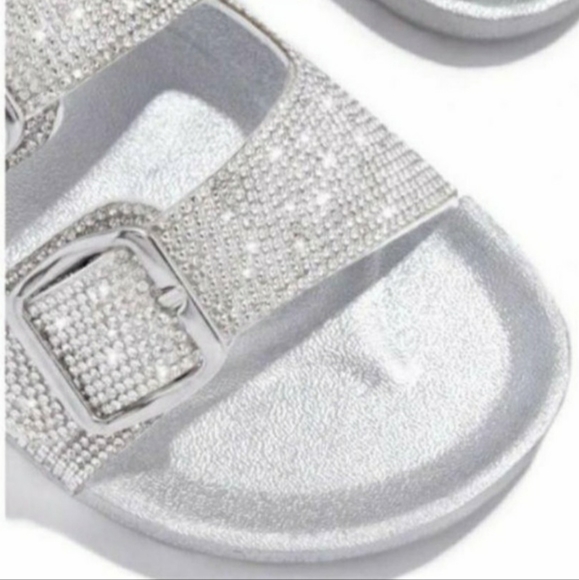 Crystal Covered Sandals - Picture 3 of 6